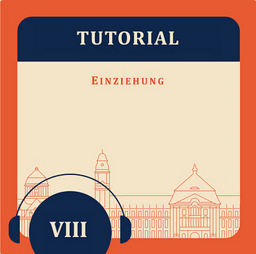 Tutorial VIII – Einziehung